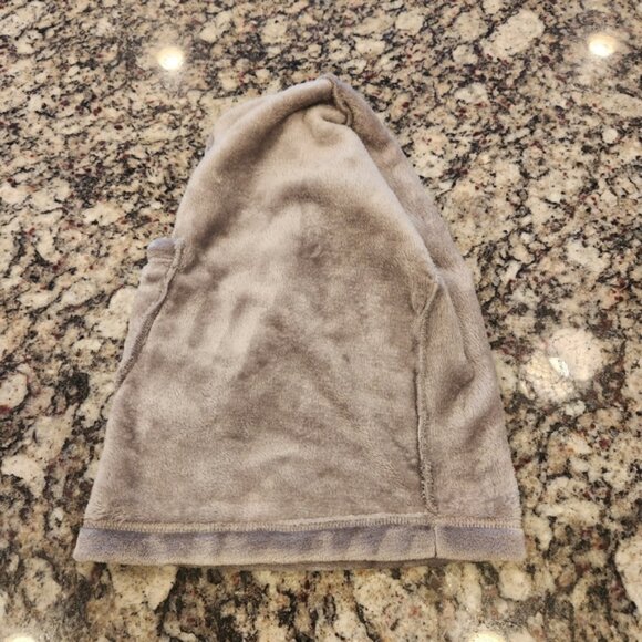 Love, Marlo Plush Gray Hooded Balaclava Womens OSFA - Picture 6 of 8